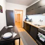 Chata Markétka - kuchyně v apartmánu Horská louka